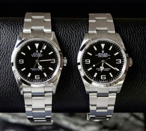 rolex explorer 1 124270|rolex 114270 vs 124270.